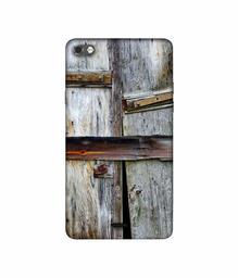 Amazon Brand - Solimo Designer Old Door 3D Printed Hard Back Case Mobile Cover for Micromax Canvas Sliver 5 Q450