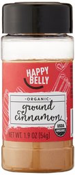 Amazon Brand - Happy Belly Organic Cinnamon, Ground, 1.9-Ounce