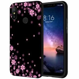 Amazon Brand - Solimo Designer Floral Printed Hard Back Case Mobile Cover for Xiaomi Redmi Note 6 pro (D1197)