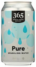 365 by Whole Foods Market, Sparkling Water, Pure (Single Can), 12 Fl Oz