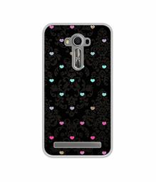 Amazon Brand - Solimo Designer Heart Texture UV Printed Soft Back Case Mobile Cover for Asus Zenfone 2 Laser ZE550KL