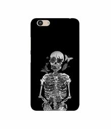 Amazon Brand - Solimo Designer Skeletan 3D Printed Hard Back Case Mobile Cover for Vivo Y53