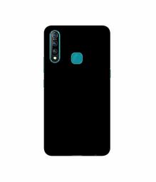 Amazon Brand - Solimo Designer Solid Black 3D Printed Hard Back Case Mobile Cover for Vivo Z1 Pro