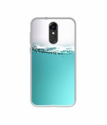 Amazon Brand - Solimo Designer Half Fill UV Printed Soft Back Case Mobile Cover for Lava Z70