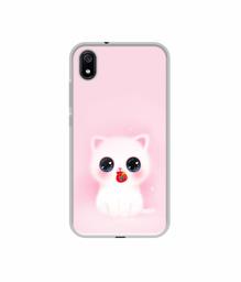 Amazon Brand - Solimo Designer Kitty UV Printed Soft Back Case Mobile Cover for Mi Redmi 7A