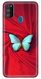 Amazon Brand - Solimo Designer Butterfly Design 3D Printed Hard Back Case Mobile Cover for Samsung Galaxy M21 / M30s