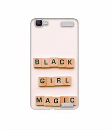 Amazon Brand - Solimo Designer Black Girl Magic 3D Printed Hard Back Case Mobile Cover for Vivo V1 Max