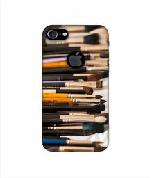 Amazon Brand - Solimo Designer Makeup Set 3D Printed Hard Back Case Mobile Cover for Apple iPhone 7 (with Logo Cut)