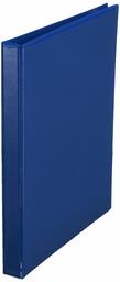 AmazonBasics 1/2-Inch Round Ring Binder, Blue, View, 6-Pack (Renewed)