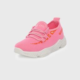 Klepe Girl's Pink Running Shoes-10 UK (29 EU) (11 Kids US) (KD/KPK-08/PNK)