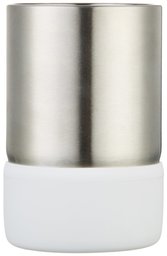 AmazonBasics Stainless Steel Tumbler - White