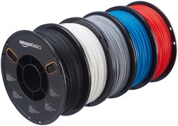 AmazonBasics PLA 3D Printer Filament, 1.75mm, 1 kg Spool