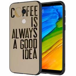 Amazon Brand - Solimo Designer Coffee Printed Hard Back Case Mobile Cover for Xiaomi Redmi 5 (D1240)