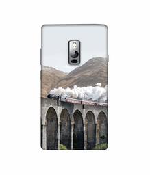 Amazon Brand - Solimo Designer Steam Train 3D Printed Hard Back Case Mobile Cover for OnePlus 2