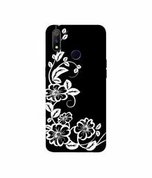 Amazon Brand - Solimo Designer Flower 3D Printed Hard Back Case Mobile Cover for Realme 3 Pro