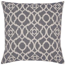 Amazon Brand – Stone & Beam Woven Trellis Modern Decorative Throw Pillow, 20