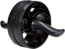 AmazonBasics Abdominal and Core Exercise Workout Roller Wheel - 13 x 8 x 8 Inches, Black