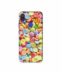 Amazon Brand - Solimo Designer Candies 3D Printed Hard Back Case Mobile Cover for Xiaomi Redmi Note 7 Pro