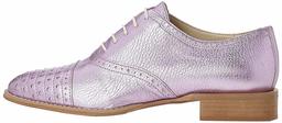 Amazon-merk - vinden. Dames Metallic Broegues,Roze,8 UK