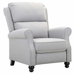 Amazon Brand – Ravenna Home Push-Back Recliner Living Room Chair, 33.9