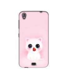 Amazon Brand - Solimo Designer Kitty UV Printed Soft Back Case Mobile Cover for Gionee Pioneer P4S