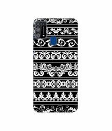 Amazon Brand - Solimo Designer Multi Shape Patterns 3D Printed Hard Back Case Mobile Cover for Samsung Galaxy M31