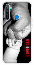 Amazon Brand - Solimo Designer Multicolor Love U Dad Printed Soft Back Case Mobile Cover for Realme 5 / Realme 5s / Realme 5i / Narzo 10