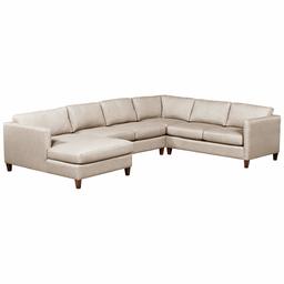 Amazon Brand – Stone & Beam Andover Modern Right U-Sectional Sofa, 134