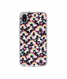 Amazon Brand - Solimo Designer Unicorn Texture UV Printed Soft Back Case Mobile Cover for Mi Redmi 7A