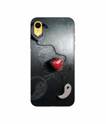 Amazon Brand - Solimo Designer Chinnese Yin and Yang 3D Printed Hard Back Case Mobile Cover for Apple iPhone XR