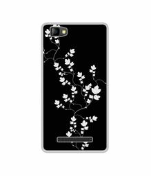 Amazon Brand - Solimo Designer Color Flowers UV Printed Soft Back Case Mobile Cover for Lyf Flame 8