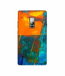 Amazon Brand - Solimo Designer Color Pattern 3D Printed Hard Back Case Mobile Cover for OnePlus 2