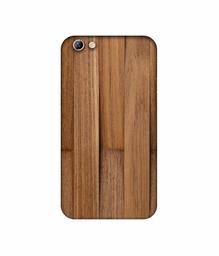 Amazon Brand - Solimo Designer Wooden Art UV Printed Soft Back Case Mobile Cover for Oppo F3 Plus