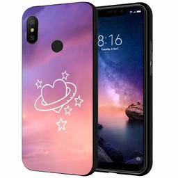 Amazon Brand - Solimo Designer Hearts Printed Hard Back Case Mobile Cover for Xiaomi Redmi Note 6 pro (D1281)