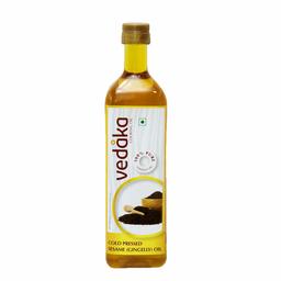 Amazon Brand - Vedaka Sesame (Gingelly) Oil Bottle, 1L