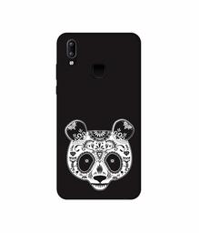 Amazon Brand - Solimo Designer Panda Illustrator 3D Printed Hard Back Case Mobile Cover for Vivo Y95