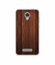 Amazon Brand - Solimo Designer Wooden Texture UV Printed Soft Back Case Mobile Cover for Panasonic Eluga i2 Active