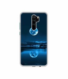 Amazon Brand - Solimo Designer Moon Pattern Print UV Printed Soft Back Case Mobile Cover for Mi Redmi Note 8 Pro