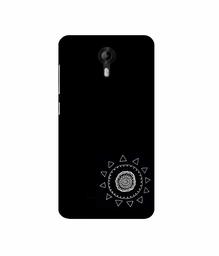 Amazon Brand - Solimo Designer Circle Pattern 3D Printed Hard Back Case Mobile Cover for Micromax Canvas Nitro 4G E455