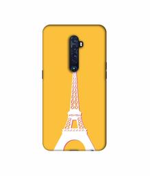 Amazon Brand - Solimo Designer Eiffel Tower 3D Printed Hard Back Case Mobile Cover for Oppo Reno 2