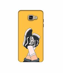 Amazon Brand - Solimo Designer Boy Shoes Pattern 3D Printed Hard Back Case Mobile Cover for Samsung Galaxy A5 (2016)