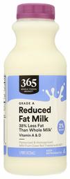 365 by Whole Foods Market, Grade A Milk, Reduced Fat, 16 Fl Oz