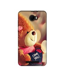 Amazon Brand - Solimo Designer Teddy Bear UV Printed Soft Back Case Mobile Cover for Karbonn K9 Viraat