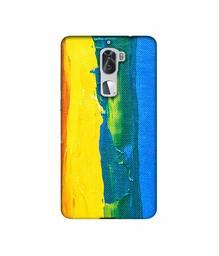 Amazon Brand - Solimo Designer Multicolor Line Color On Canvas 3D Printed Hard Back Case Mobile Cover for Coolpad Cool1 Dual