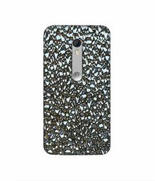 Amazon Brand - Solimo Designer Foil Paper Texture 3D Printed Hard Back Case Mobile Cover for Motorola Moto X Play