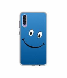 Amazon Brand - Solimo Designer Happy UV Printed Soft Back Case Mobile Cover for Samsung Galaxy A50s