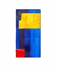 Amazon Brand - Solimo Designer Rectangle On Canvas 3D Printed Hard Back Case Mobile Cover for Sony Xperia XZ Dual