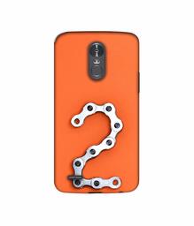 Amazon Brand - Solimo Designer Two Number 3D Printed Hard Back Case Mobile Cover for LG Stylus 3