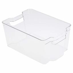 AmazonBasics Plastic Kitchen Storage Bin, Pack of 2