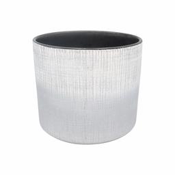 Amazon Brand – Stone & Beam Mid-Century 100% Stoneware Planter, 7.87